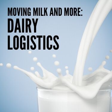 Moving Milk And More Dairy Logistics Usa Truckload Shipping