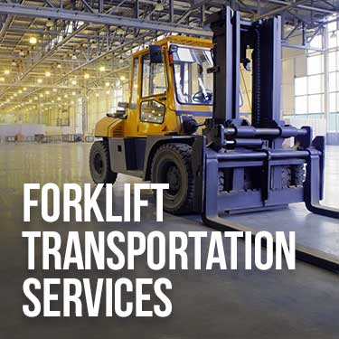 Forklift Transportation Services Usa Truckload Shipping