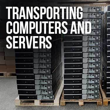 transporting computers and servers