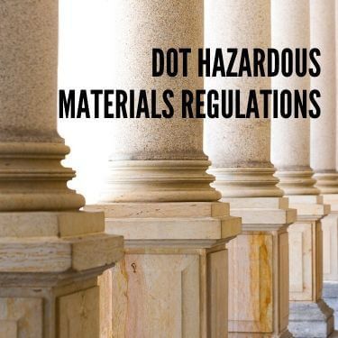 DOT Hazardous Materials Regulations