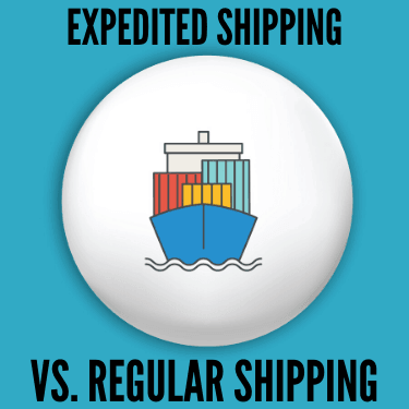 Expedited Shipping vs. Regular Shipping