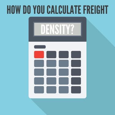 How Do You Calculate Freight Density