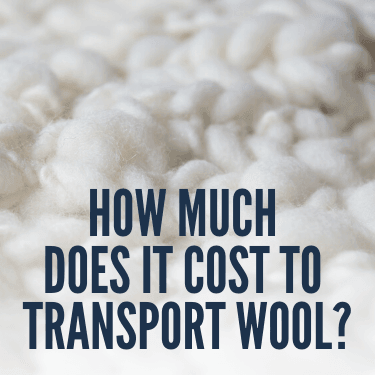 How Much Does It Cost to Transport Wool