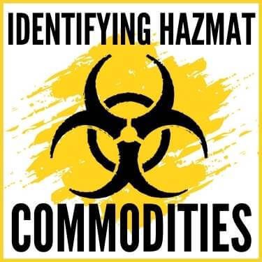 Identifying Hazmat Commodities