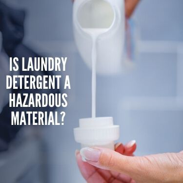 is laundry detergent a hazardous material