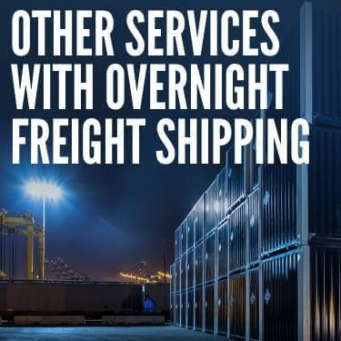 Other Services With Overnight Freight Shipping