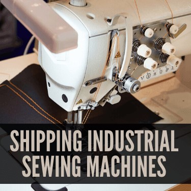 Shipping Industrial Sewing Machines