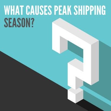 what causes peak shipping season
