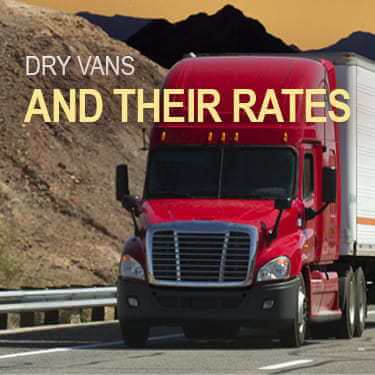 Dry Vans and Their Rates