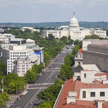 Freight Shipping from Washington DC to Virginia - View of US Capitol