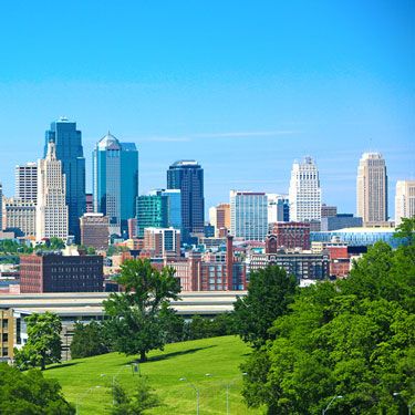 freight shipping from Kansas to Missouri - View of city